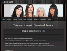 Tablet Screenshot of newcut.dk